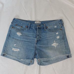 Made well denim shorts